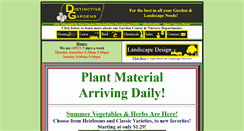 Desktop Screenshot of distinctivegarden.com